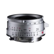   Voigtländer Color-Skopar 28mm f/2.8 VM asph. Type II ,silver
