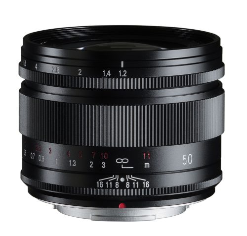 Voigtländer Nokton 50mm F/1.2 Fujifilm X black lens