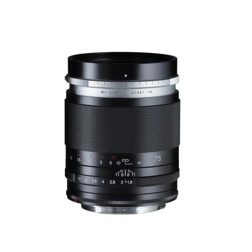 Voigtländer Portrait Heliar 75mm F1.8 RF objektív fekete