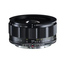 Voigtländer Septon 40mm F2.0 Asph. Nikon Z lens black