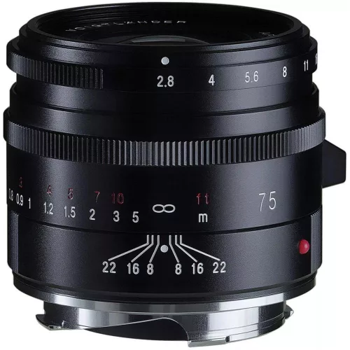 Voigtländer APO-Skopar 75mm F2.8 VM fekete objektív