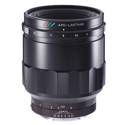 Voigtländer Macro APO-Lanthar 65 mm F2.0 Sony E black lens
