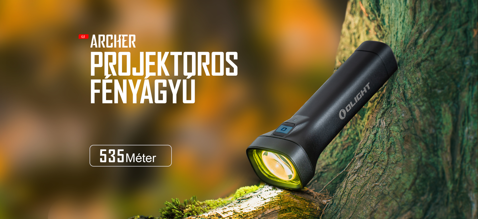 Olight Archer - A projektoros fényágyú