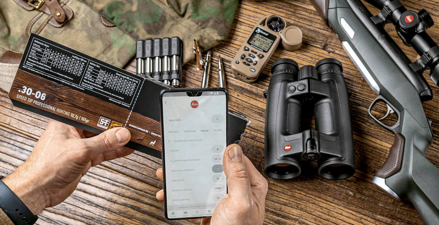 Leica Hunting app használata távmérők esetén