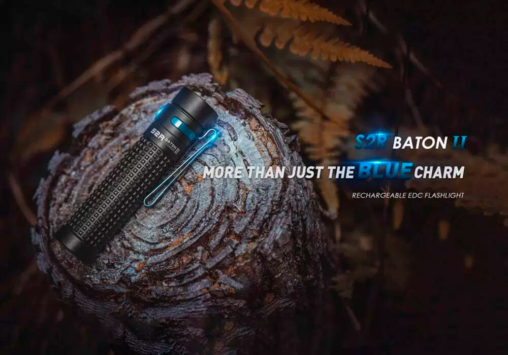 Olight S2R Baton II - Prémium EDC elemlámpa