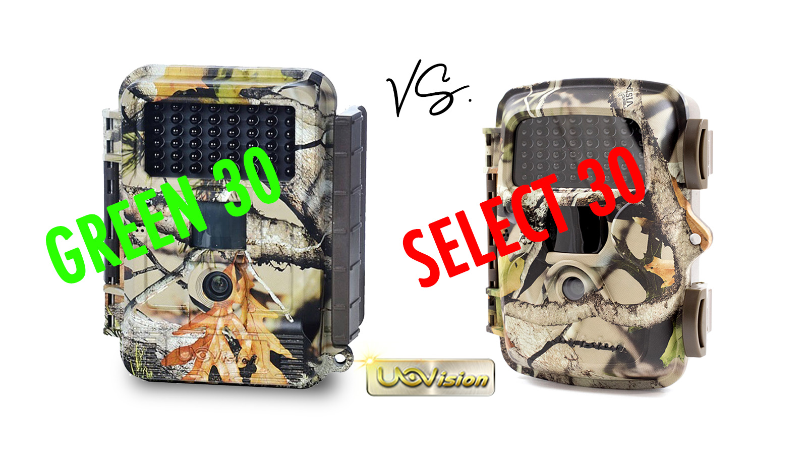 UOVision Green 30 és Select 30 vadkamera – mi a különbség?