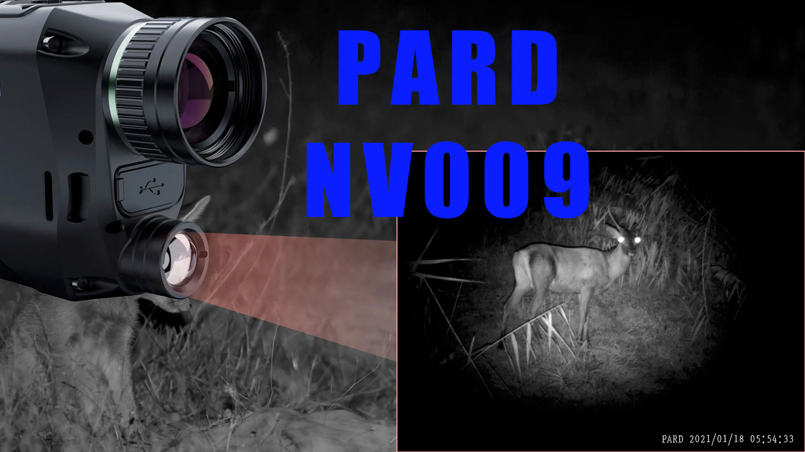 Gyorsteszt: PARD NV009 éjjellátó kereső