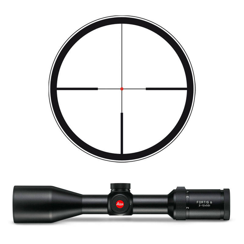 Leica Fortis 6 2-12x50i L-4a céltávcső Leica Fortis 6 2-12x50i L-4a céltávcső