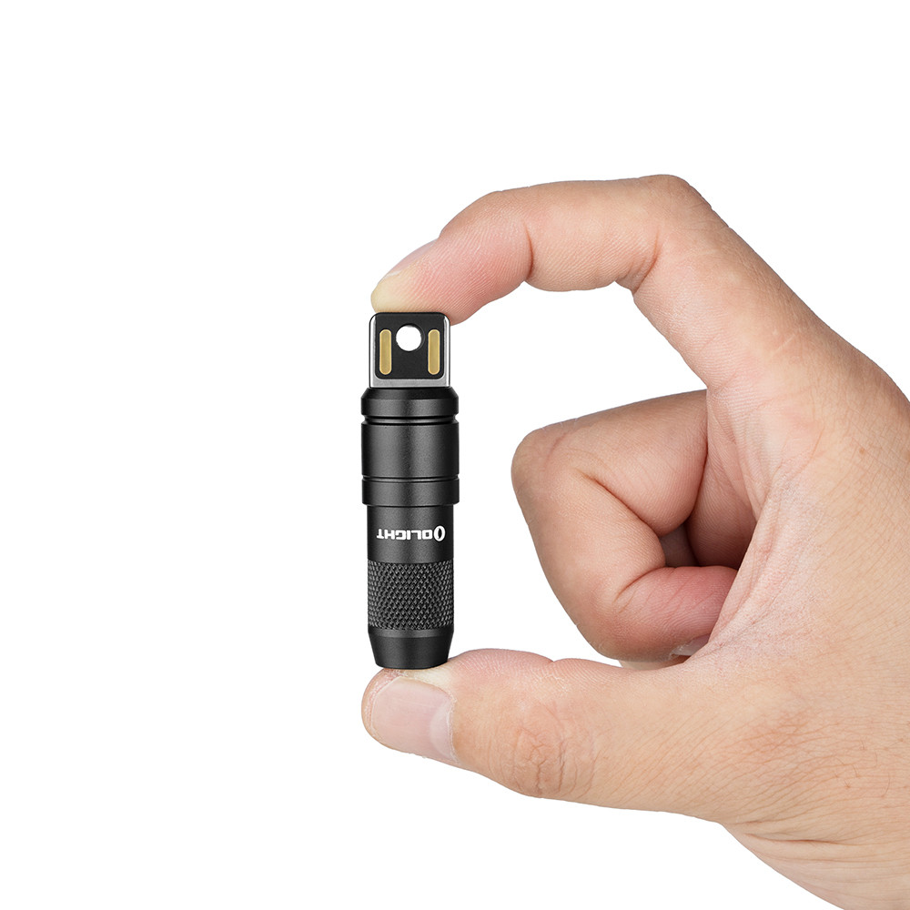 Olight iMINI 2 fekete mini USB zseblámpa