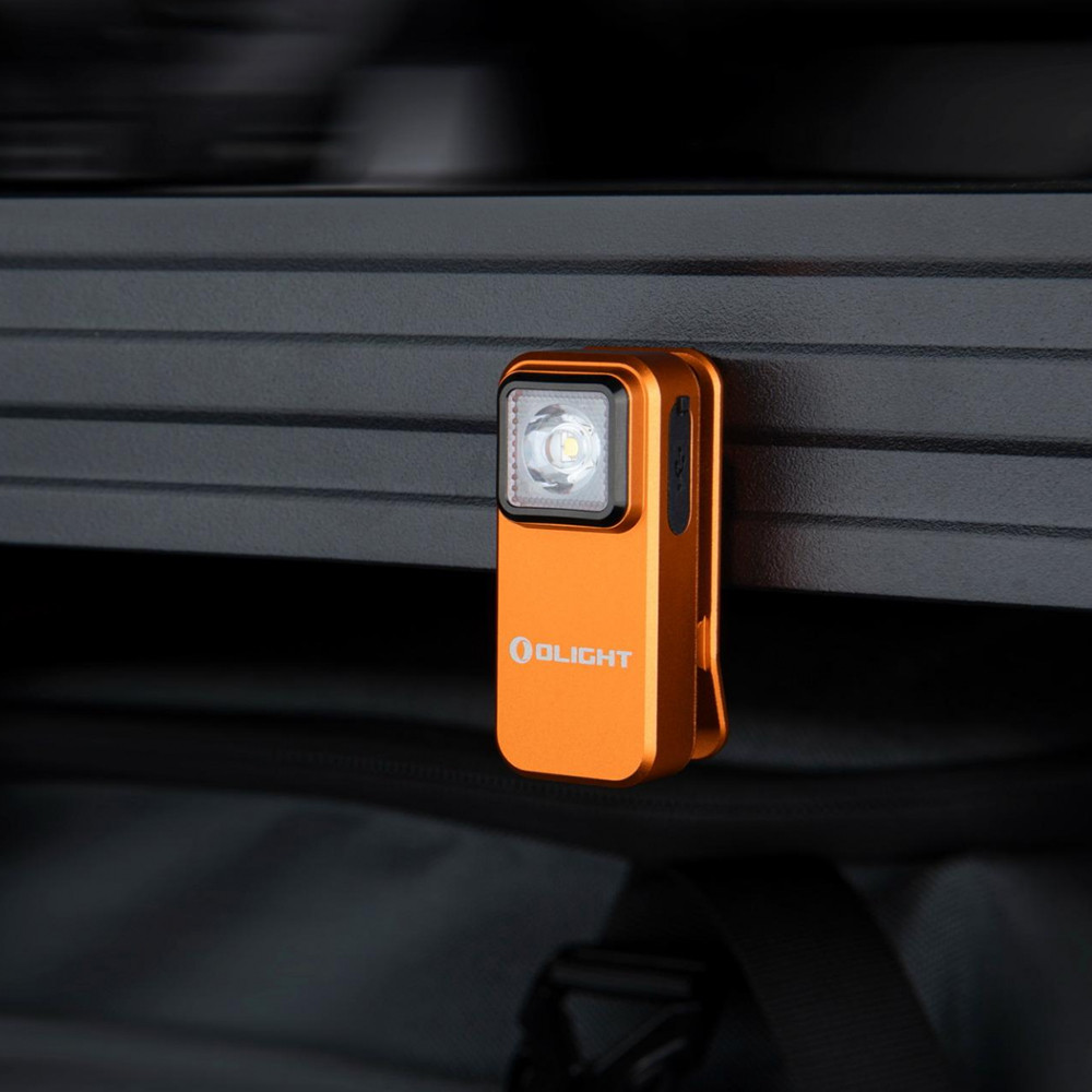 Olight Oclip csiptetős zseblámpa, narancs Olight Oclip csiptetős zseblámpa, narancs