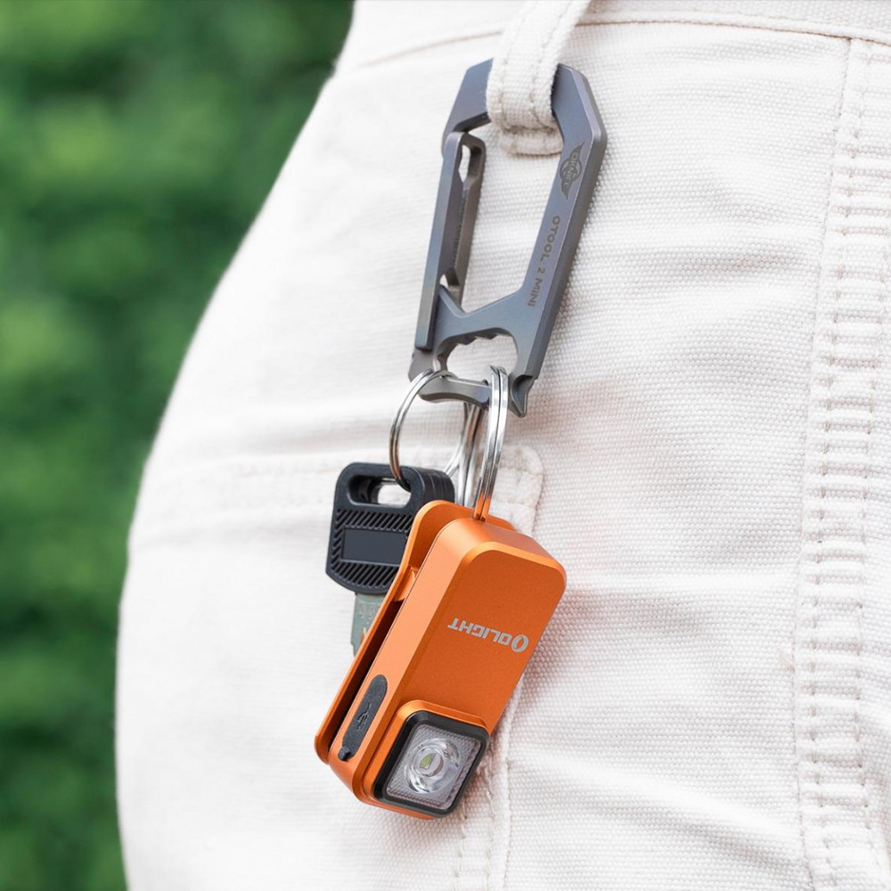 Olight Oclip csiptetős zseblámpa, narancs Olight Oclip csiptetős zseblámpa, narancs