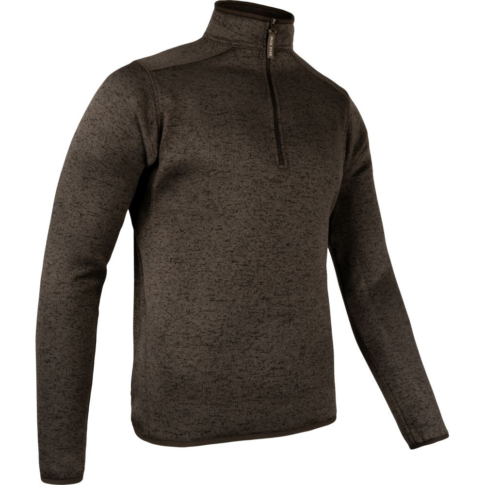 Jack Pyke Melange thermo pulóver barna L Jack Pyke Melange thermo pulóver barna L