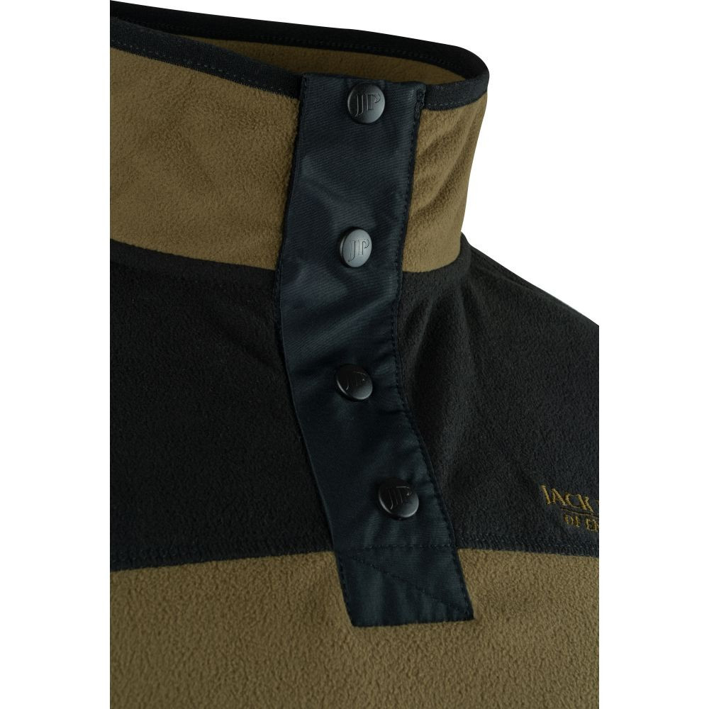 Jack Pyke Snap Neck thermo pulóver mustár XL Jack Pyke Snap Neck thermo pulóver mustár XL