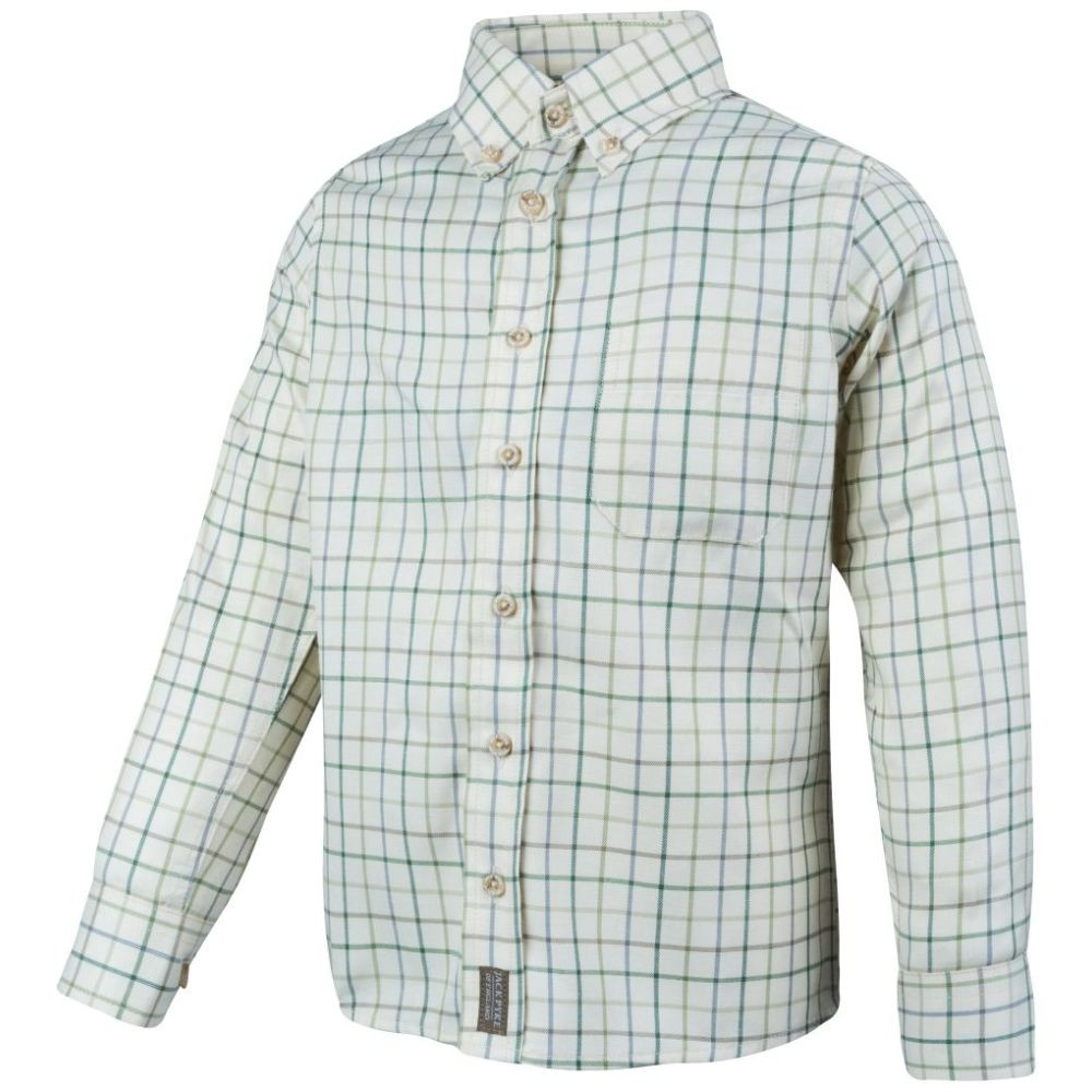 Jack Pyke Junior Countryman kockás ing zöld L Jack Pyke Junior Countryman kockás ing zöld L