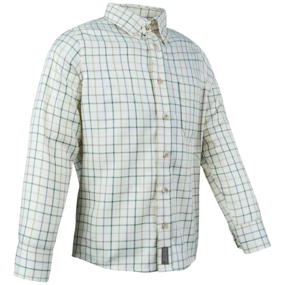 Jack Pyke Junior Countryman kockás ing zöld L Jack Pyke Junior Countryman kockás ing zöld L