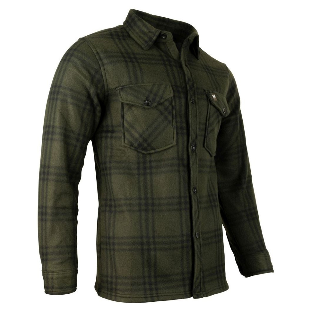 Jack Pyke Fleece kockás ing zöld L
