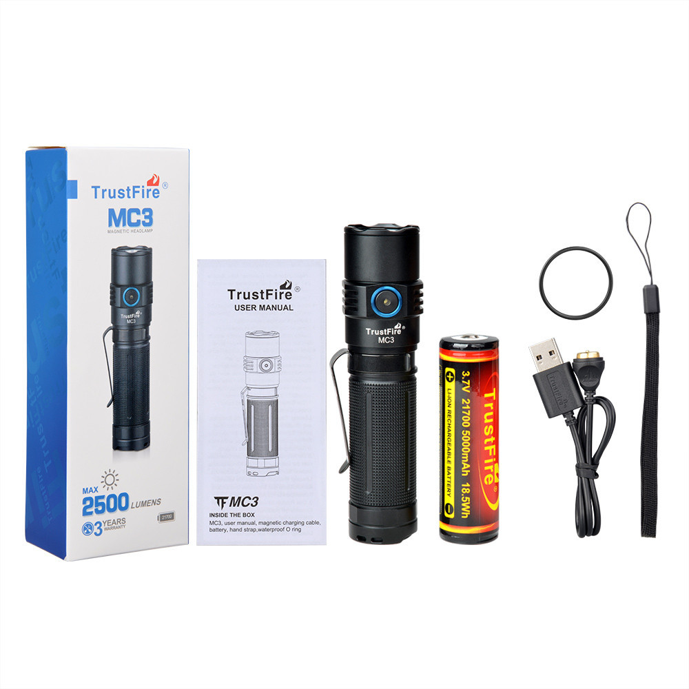 TrustFire MC3 LED lámpa - demo példány