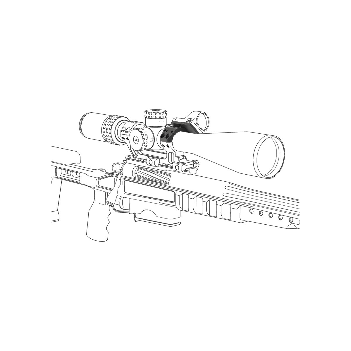 Vector Optics 30mm X-Accu szerelék szett Vector Optics 30mm X-Accu szerelék szett