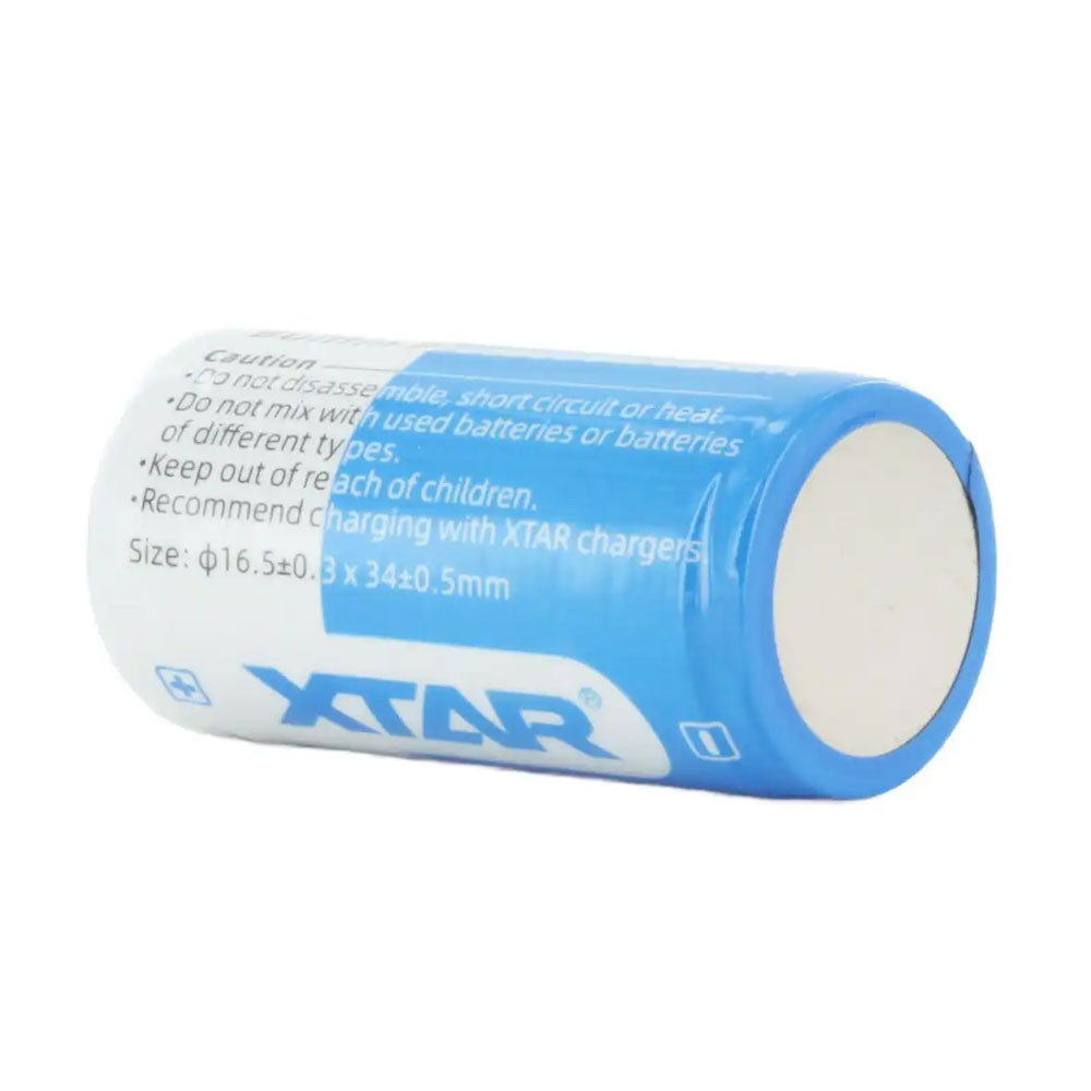 XTAR RCR123 850mAh védett akkumulátor XTAR RCR123 850mAh védett akkumulátor