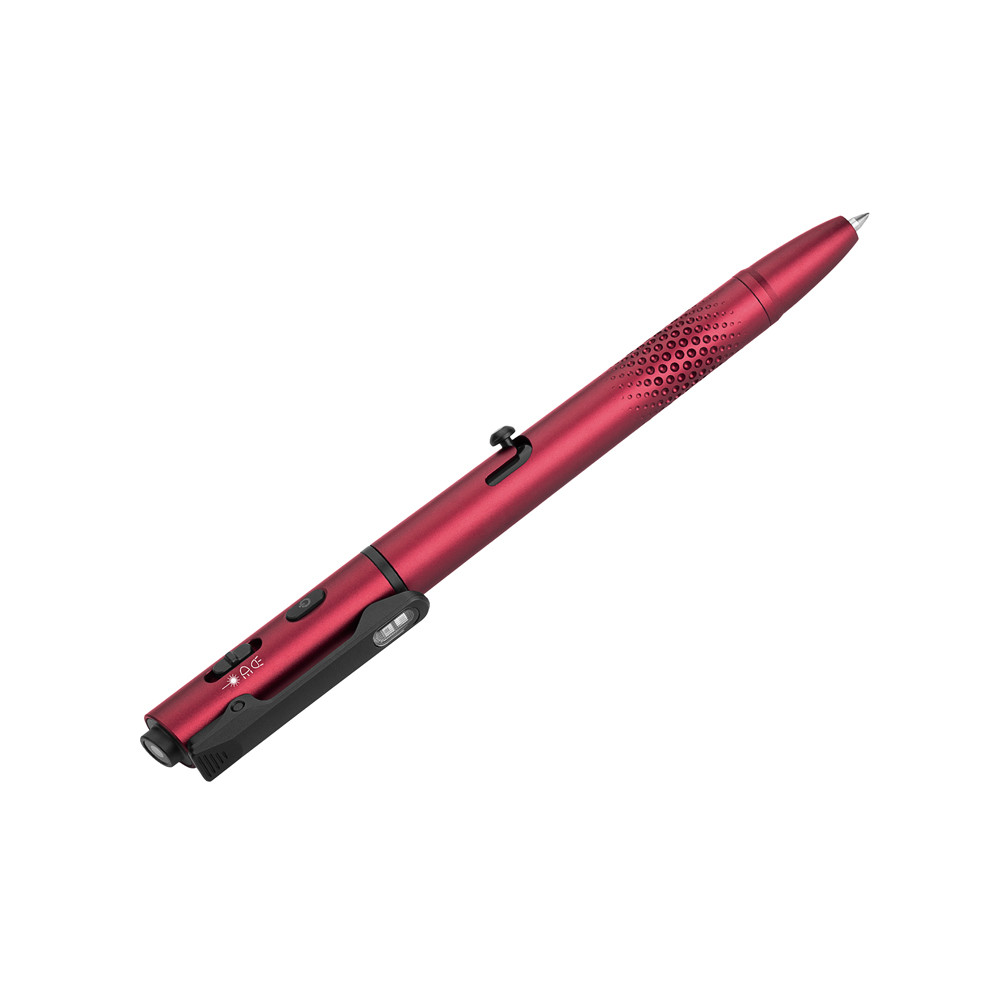 Olight O Pen 3 piros golyóstoll Class 1 zöld lézerrel