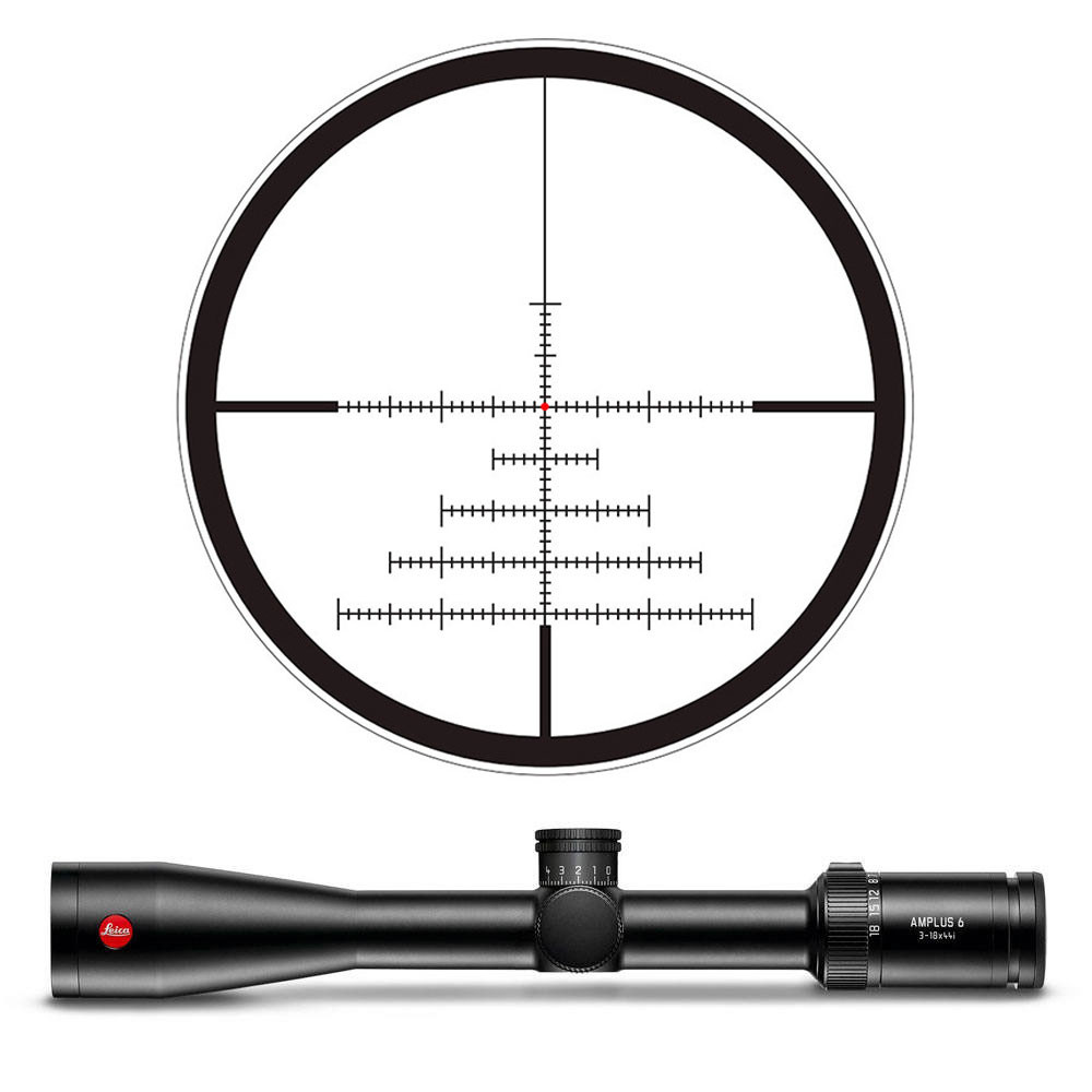 Leica Amplus 6 3-18x44i L-Ballistik BDC MOA céltávcső