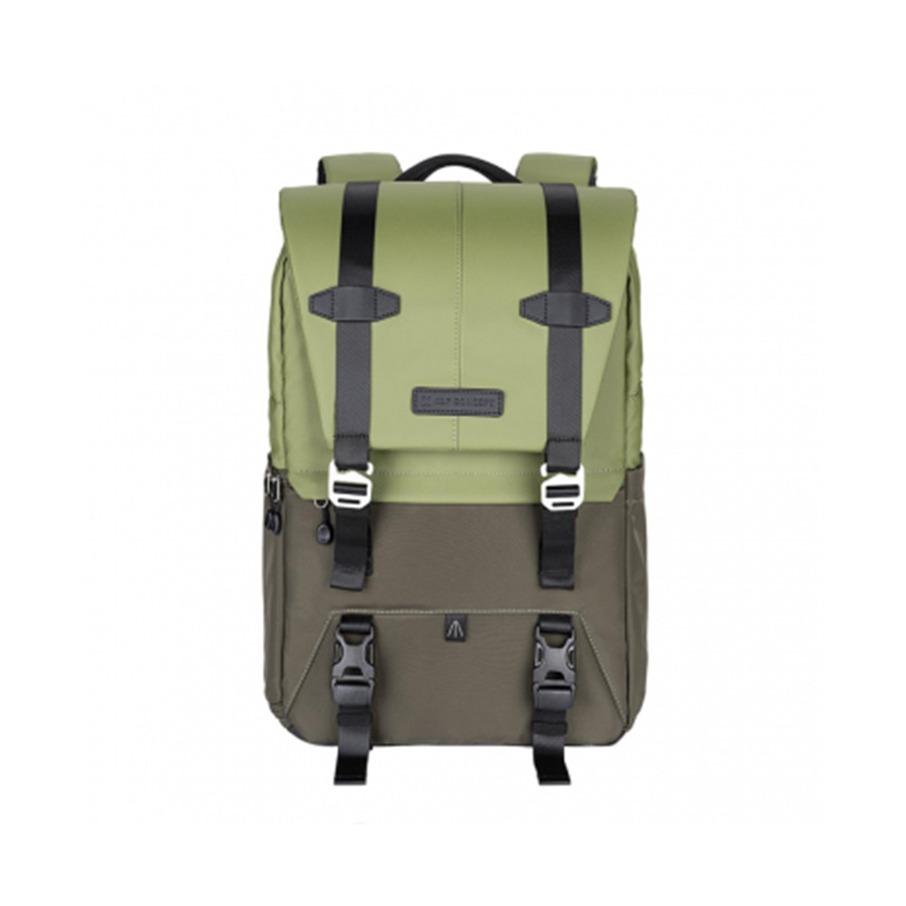 K&F Concept Beta Backpack 20 literes, fotós hátizsák, sötét zöld