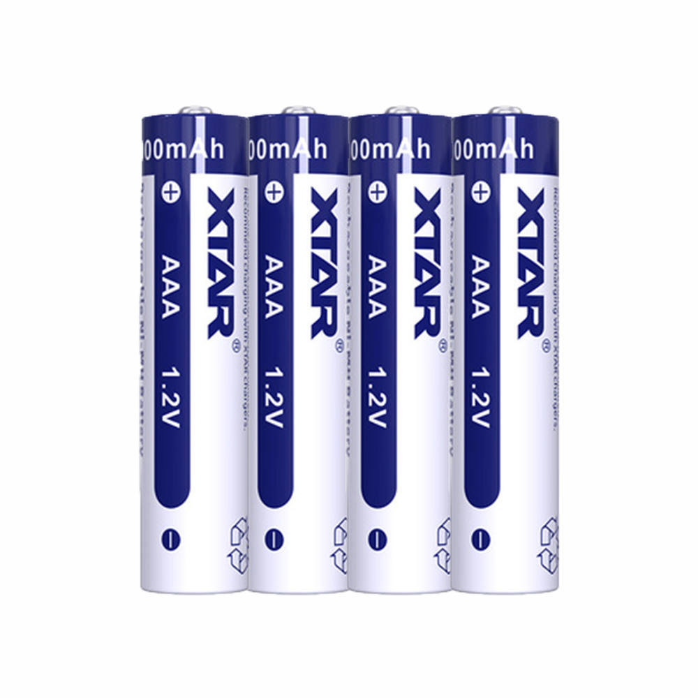 XTAR 4 x AAA 900mAh Ni-MH akkumulátor XTAR 4 x AAA 900mAh Ni-MH akkumulátor
