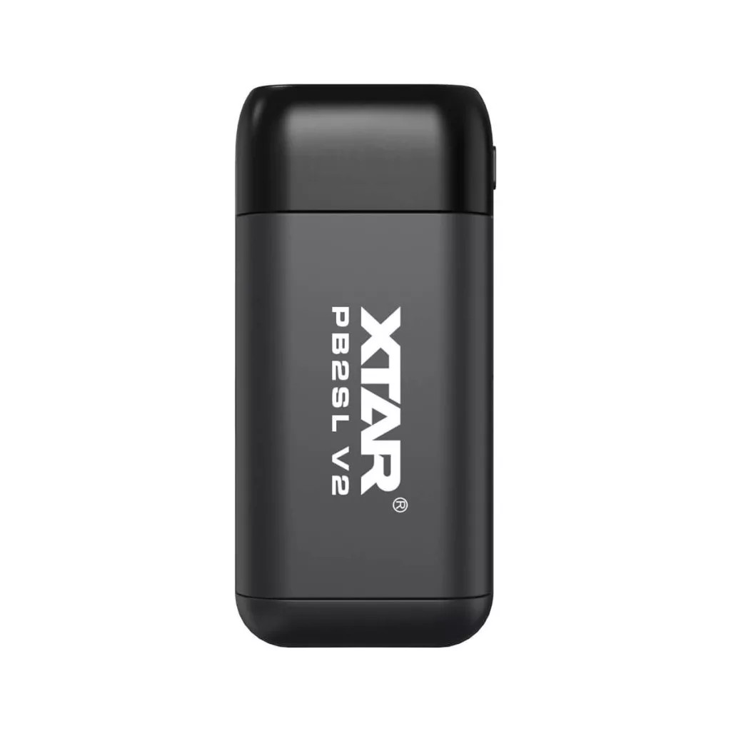 XTAR PB2SL V2 akkumulátor töltő, fekete
