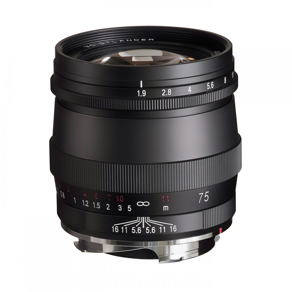 Voigtländer Ultron 75mm F1.9 M.C. VM fekete objektív