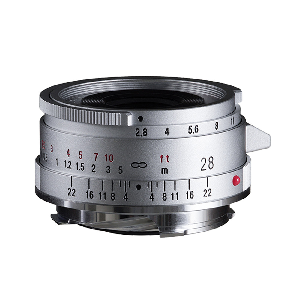 Voigtländer Color-Skopar 28mm f/2.8 VM asph. Type II ezüst objektív