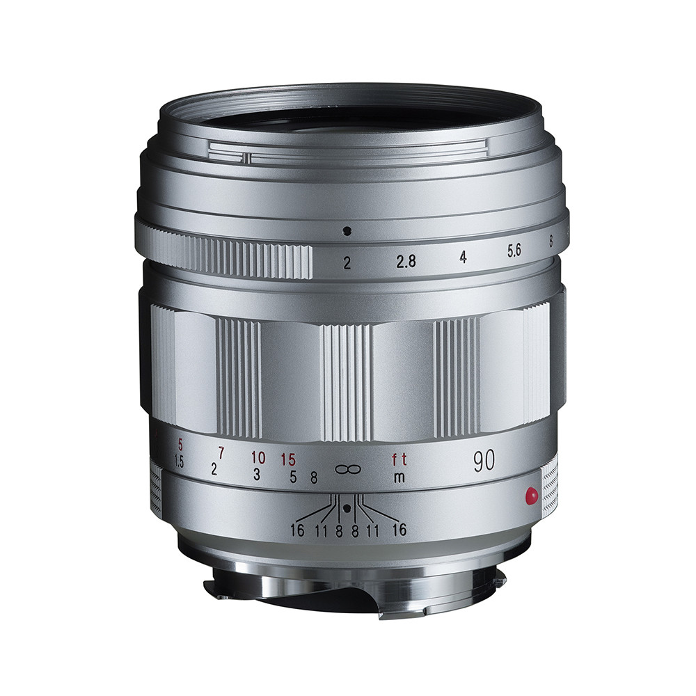 Voigtländer APO-Ultron 90mm F2.0 VM objektív, ezüst