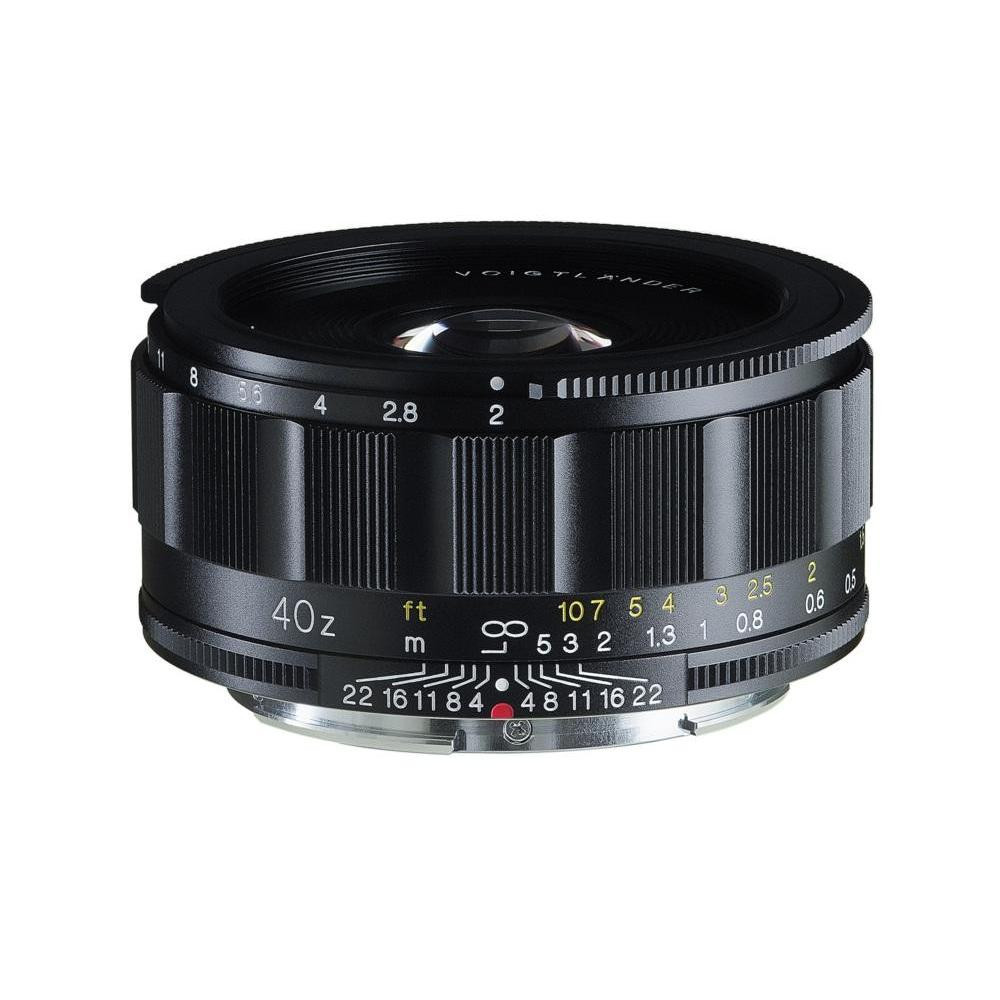 Voigtländer Septon 40mm F2.0 Asph. Nikon Z objektív fekete