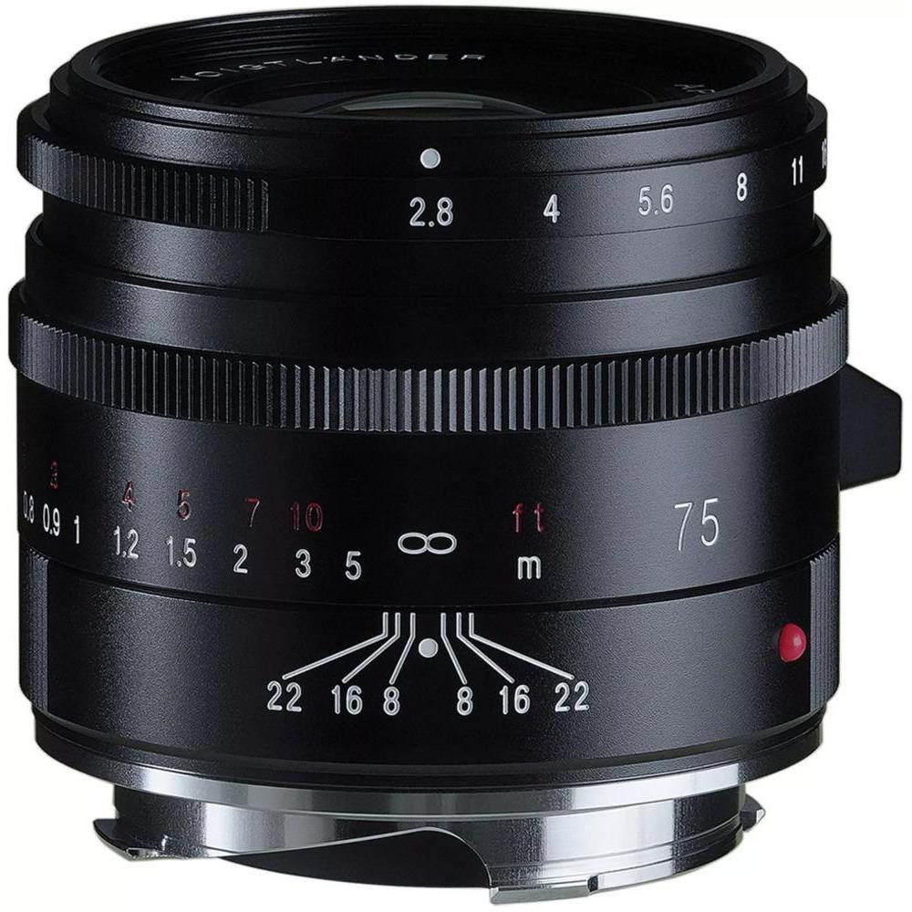 Voigtländer APO-Skopar 75mm F2.8 VM fekete objektív